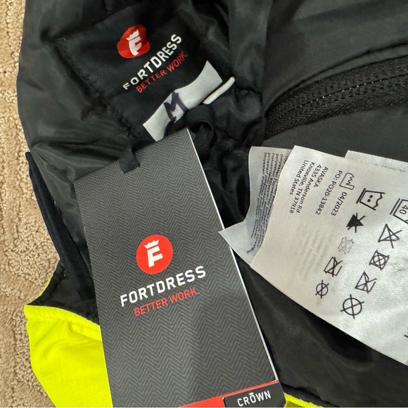 Insulated Thermal Bib Overalls - High Visibility Weather-Resistant - Picture 11 of 11